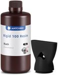 ANYCUBIC Rigid High-Temp Resistant 3D Printer Resin, Extra Toughness & Rigidity, Wide Compatibility for LCD Resin 3D Printers, Applicable for Industrial Parts & Jewelry Prints (Black, 1kg)