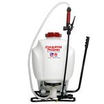 Chapin 61800 Pro Series FKM Knapsack Sprayer - 15.1ltr - For Landscaping, Turf, Cleaning & Groundworks - 3 Stage Filtration - FKM Seals - Compatible with Sodium Hypo, Fertilisers & Pesticides