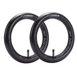 2-Pcs 12"/12.5" Heavy Duty Bike Tubes 12/12.5x1.75/2.25(12 1/2 X 2 1/4) AV32mm Premium Butyl Rubber Inner Tubes Compatible with 12x1.75-2.25 12.5x1.75-2.25 12 ½ x 2 ¼ Bike Tire Tubes Schrader Valve