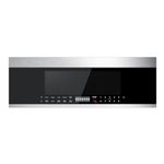 Vesta Memphis 1000W 30'' Over-the-Range Stainless Steel Microwave With 400 CFM Vent, 10 Preset Programs, Touch Control, LED Display, Turntable, Child Lock, Kitchen Timer