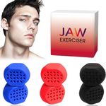 Jaw exerciser, 3 Resistance Levels Sports Jaw Exerciser for Men & Women, A powerful Jawline exerciser for users of all levels, Slims& Tones the Face