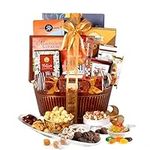 Broadway Basketeers Chocolate Food Gift Basket Snack Gifts for Women, Men, Families, College, Appreciation, Thank You, Valentines Day, Corporate, Get Well Soon, Care Package