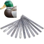 MorningRo 12 Pcs 6 oz Waterfowl Flexible Strap Weights Decoy Strap Decoy Weights Decoy Anchors Hunting Decoy Accessories for Duck Hunting