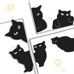 12 Pack Magnetic Bookmarks Set,Cute Cat Book Marker Clip Magnet Page Markers for Kids Women Teachers Students School Home Office Supplies