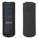 Zaoma Flip Case Cover Compatible for Remote of Airtel xstream Dth Remote Control PU Leather Cover Holder (Black)