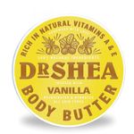 Dr Shea Vanilla Body Butter - Organic Moisturizer for Youthful & Smooth Skin (200ml)