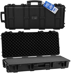 BluBox TSA Approved Rifle Carry Case - Waterproof Long Case - 36.61x14x6 Inches, IP67 Rated Hard Case for Rifles, Bows, Survey Equipment, and Musical Instruments