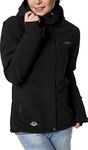 Deproc Active Montreal Women's Winter Jacket and Outdoor Jacket, Black, 54.0