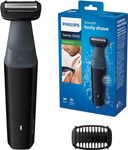 Philips 3000 Series Waterproof Body Clipper with 1 Clipper Clip, 3 mm, 50 min Battery Life for 8 Hours of Charging (Model BG3010/15)