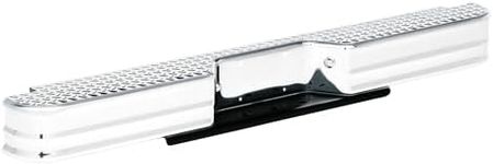 Fey 71000 DiamondStep Universal Chrome Replacement Rear Bumper (Requires Fey vehicle specific mounting kit sold separately)