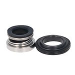 Othmro Mechanical Shaft Seal Replacement 103-17 for Pump Shaft Water Pumps Shaft Mechanical Sealing Alloy Plastic 1pcs