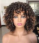 ANNIVIA Short Curly Wig for Black W
