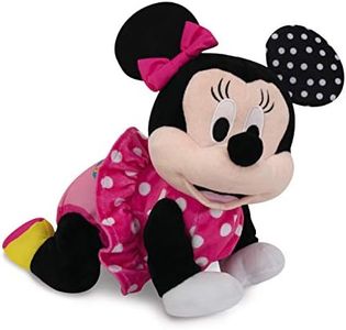 Clementoni 17260 Disney Baby - Minnie rampant avec moi, doudou éducatif pour bébés et tout-petits, jouet en peluche pour développer la motricité, encourager le développement