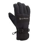 Carhartt Men's Waterproof Windproof Insulated Work Glove, Black, Large