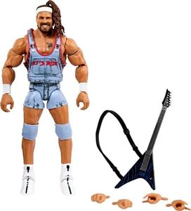 Mattel WWE Rick Boogs Elite Collection Action Figure, Deluxe Articulation & Life-like Detail with Iconic Accessories, 6-inch