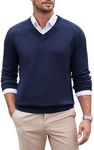 COOFANDY Men's Sweater V Neck Knitt