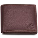 HORNBULL Stella Wallet for Men | Stylist Mens Wallet with RFID Blocking | Wallet Men Brown Genuine Leather | Wallets Men Leather | Gift for Men