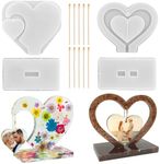 2 Set 3D Photo Frame Resin Molds, F