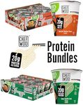 CHEF WOO Roasted Chicken x Spicy Tequila Lime Flavor Ramen Cup High Protein Noodles, 20g of Animal-free, Bioavailable Protein | Made in U.S. |