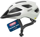 ABUS Macator MIPS road bike helmet - bike helmet for beginners with peak - suitable for people with pigtails - for men and women