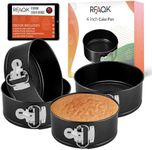 RFAQK 4-Inch Mini Cake Pans Set for