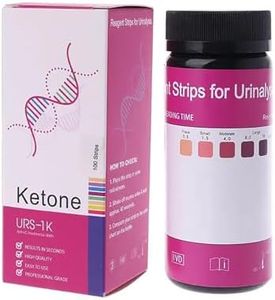 JUMXSRLE Urine Test Strips, URS-1K Ketone Urine Strips, Accurate Results, Urinalysis Home Testing Stick Kit to Help Monitor Your Health, Urine Strips DipstickTests