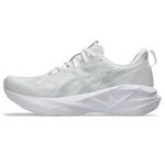 ASICS Men's NOVABLAST 5 Running Shoes, 10.5, White/Piedmont Grey