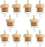 Minkissy 10pcs Microdermabrasion Filters Vacuum Microdermabrasion Filter Tube Microdermabrasion Parts (As Shown)