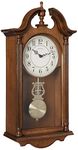 Bulova C1517 Saybrook Wall Clock, Brown Cherry