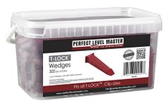 Perfect Level Master 300pcs T-Lock Tile Leveling System Wedges Kit