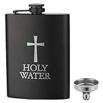 HOLY WATER, JXS 8oz 18/8#304 Stainl
