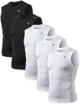 TELALEO 5 Pack Men's Athletic Compr