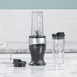 Ninja Slim Blender 700W – Silver Compact Personal Mixer