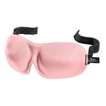 Bucky 40 Blinks No Pressure Eye Mask for Travel & Sleep, Peony Pink, 1 Count (Pack of 1), 40 Blinks No Pressure Eye Mask for Travel & Sleep