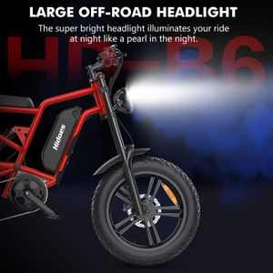 Hidoes B6 Fat Tire Electric Bike – All-Terrain E-Bike for Adults