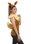 Disguise Women's Eevee Adult Costume Kit, Brown, One Size Adult