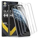 EGV 3 Pack Screen Protector for iPhone 11 Pro Max/iPhone Xs Max, Tempered Glass HD Screen, Scratch Resistant Film, Easy Installation, Case Friendly