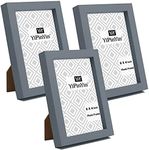 6 x 4 Inch Photo Frame Set of 3, Gr