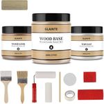 GLAINTE Wood Look Paint for Furniture, Countertop, Cabinets, Front Doors Interior Exterior, (Oak) Wood Like Paint Cover 25-30 sq.ft