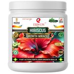 Erwon® Hibiscus GROWTH MIRACLE Fertilizer, Fast Action Organic Granules for rapid Growth and Heavy Flowering. (200 gm)