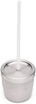 Red Rover 20025 Stainless Steel Kids Cup with Lid and Silicone Straw, 8-Ounce