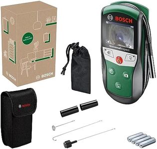 Bosch UniversalInspect Inspection Camera (Diameter 8 mm Endoscope Camera for High-Quality and Coloured Images with Flexible 0.95 m Cable and Integrated Memory, in E-Commerce Box)