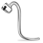 LETOMS Dough Hook for 5QT Lift and 6QT Kitchenaid Stand Mixer, Mixer Dough Attachment for Kitchenaid, Dishwasher Safe