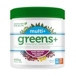 Genuine Health Greens+ Multivitamin Superfood powder, Mixed Fruit Flavour, 30 servings, Vitamin, mineral and superfood support to nourish and energize your body, Dairy and gluten-free