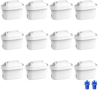 Waterdrop Filtri, Sostituzione per Brita® Maxtra+® Plus, Maxtra Pro® All-in-1 Filtro, Compatibile con Brita® Marella® Caraffa Filtrante, Ridurre PFAS, PFOA/PFOS, TÜV SÜD, NSF Certificata (12)