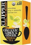 Clipper Organic Lemon and Ginger Tea, 20 teabags