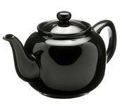 Old Amsterdam Windsor 6 Cup Ceramic Teapot Black