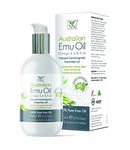 Y-Not Natural Ultra Pure Australian Emu Oil - Luxury, Hospital Grade 200 ml | Free Range Aboriginal Omega 3, 6 & 9 Oil infused with Lemongrass essential oil - The Ultimate Moisturizer for Skin, Hair, Nails, and Scalp