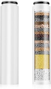 Cobbe 2er Pack Filter für Duschkopf mit ASIN B0CSYYD9HD, B0CXP5WM77, B0CXP12QDQ..., 20 Schichten Ersatzfilter für hartes Wasser Reinigen und Entfernen von Chlor und schädliche Substanzen
