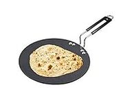 Hard Anodized Aluminium Roti and Chapati Tawa, Concave Tawa, Multipurpose Pan - Black